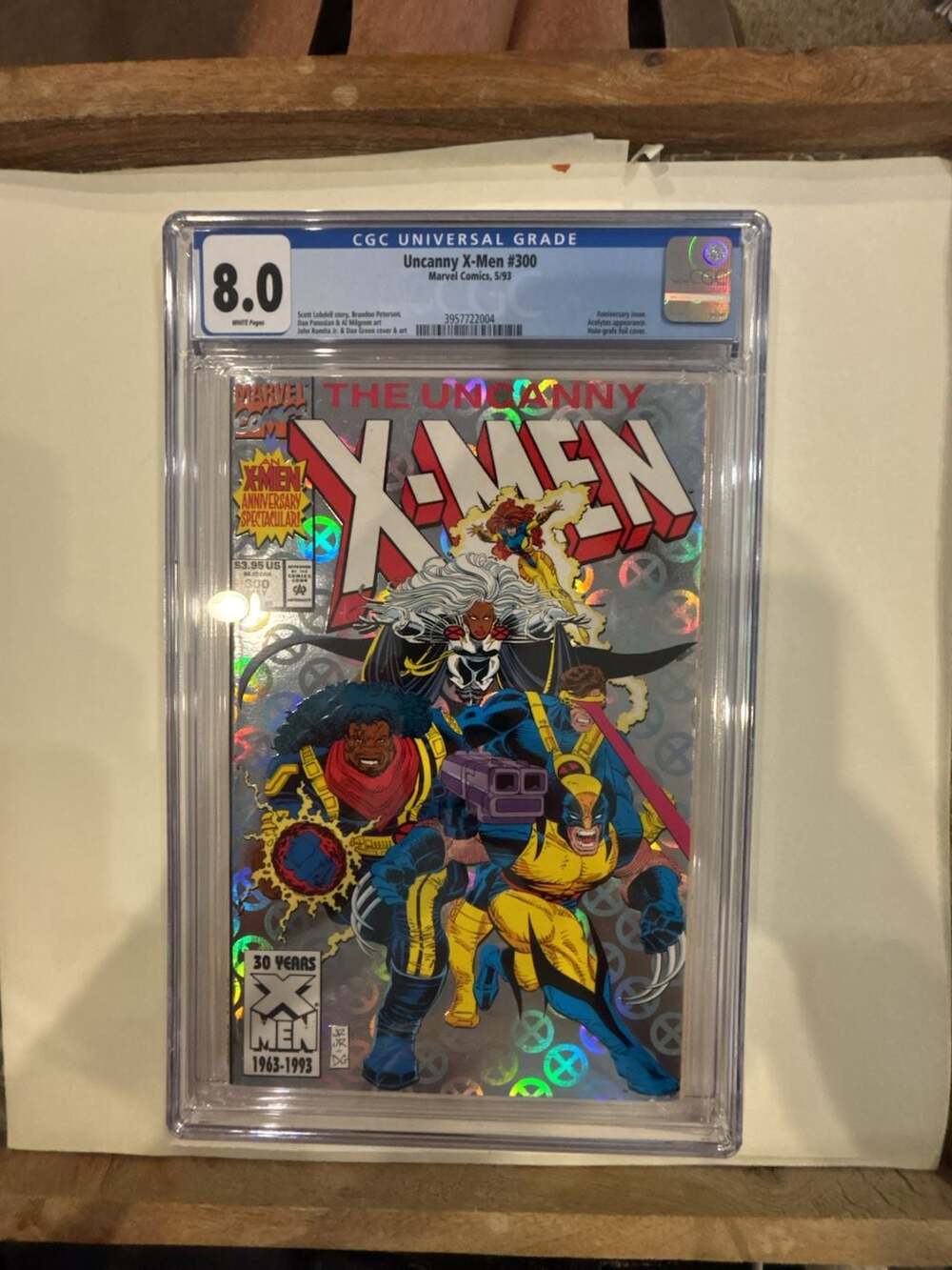 The Uncanny X-Men 300 CGC 8.0 Marvel Comics 1993